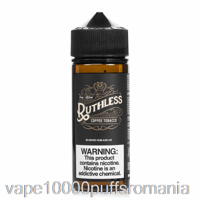 Vape Romania Cafea Tutun - Vapori Nemilos - 120ml 3mg